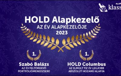 A HOLD nyerte Az Év Alapkezelője díjat a Privátbankár.hu Klasszis díjátadón