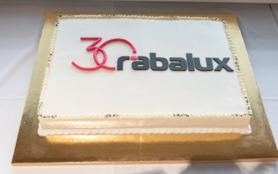 Gratulálunk klubtársunknak, a Rábalux Zrt.-nek, akik idén ünneplik fennállásuk 30. évfordulóját!